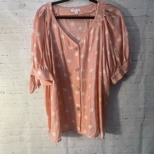 LC Lauren Conrad Daisy Blouse